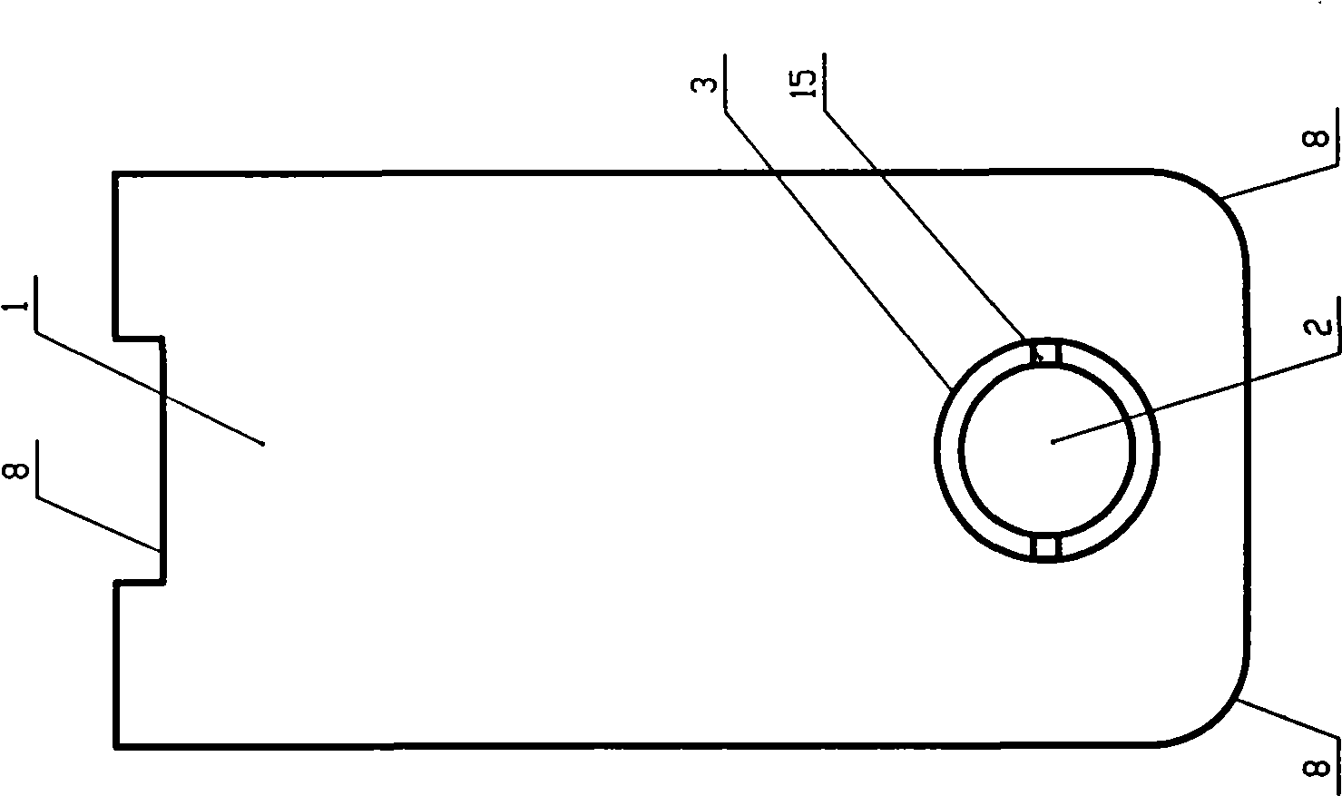 Integral top beam