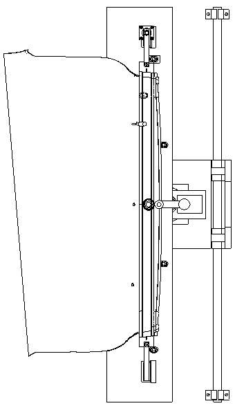 Six-shaft profiling cutting machine adjustable in cutting depth