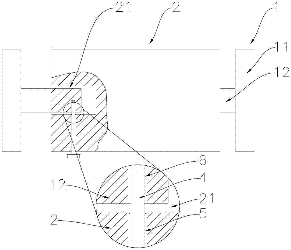 Graphite film roll fixture and technology for producing graphite film roll by using same