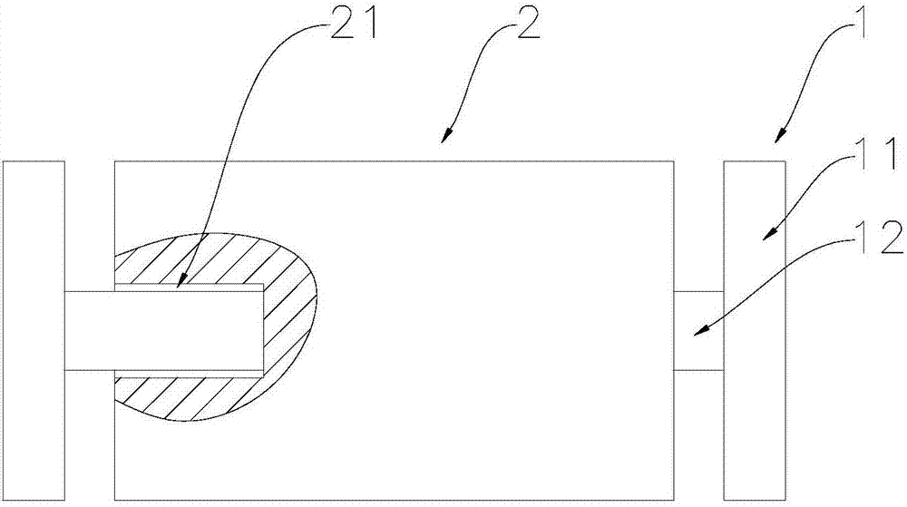 Graphite film roll fixture and technology for producing graphite film roll by using same