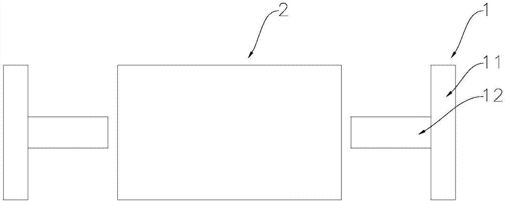 Graphite film roll fixture and technology for producing graphite film roll by using same