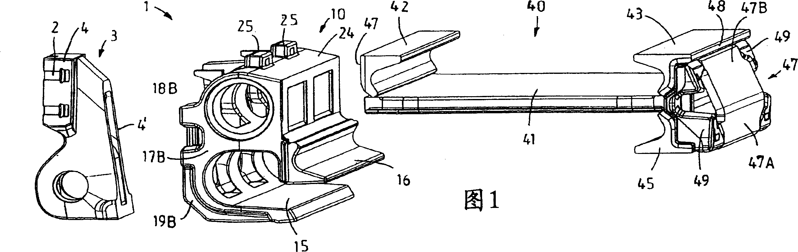 Guiding device for guiding a chain-drawn sword plane