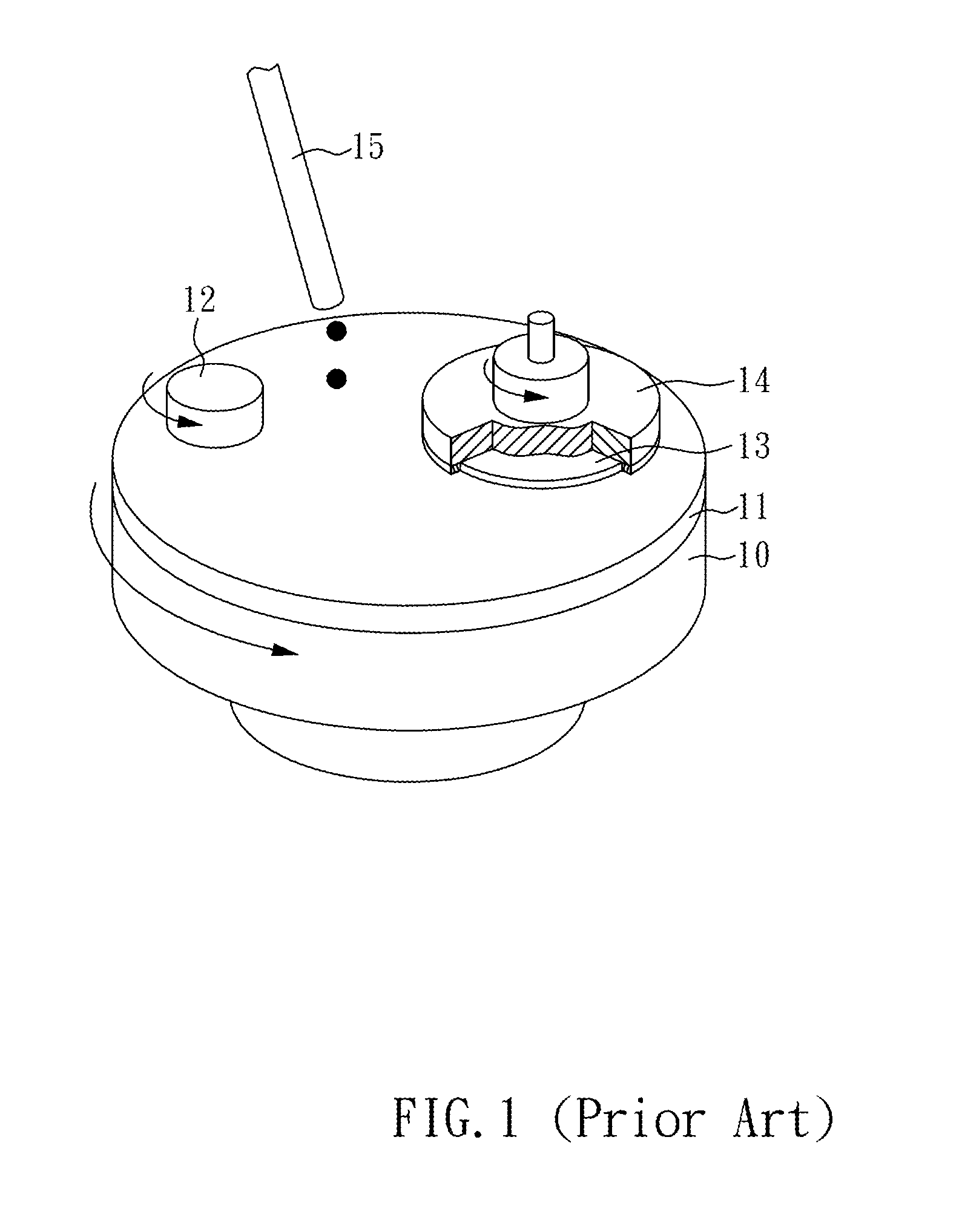 Detection method and apparatus for the tip of a chemical mechanical polishing conditioner