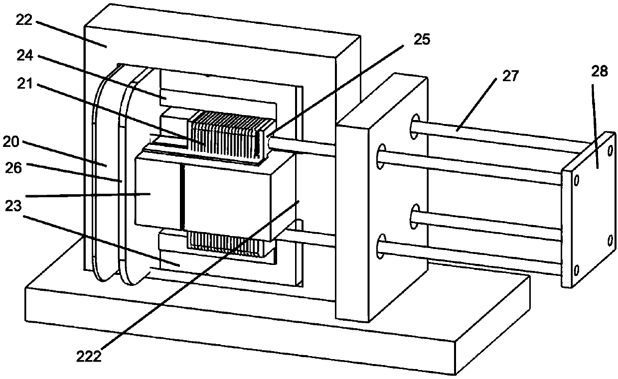 Voice coil motor powered by electromagnetic induction