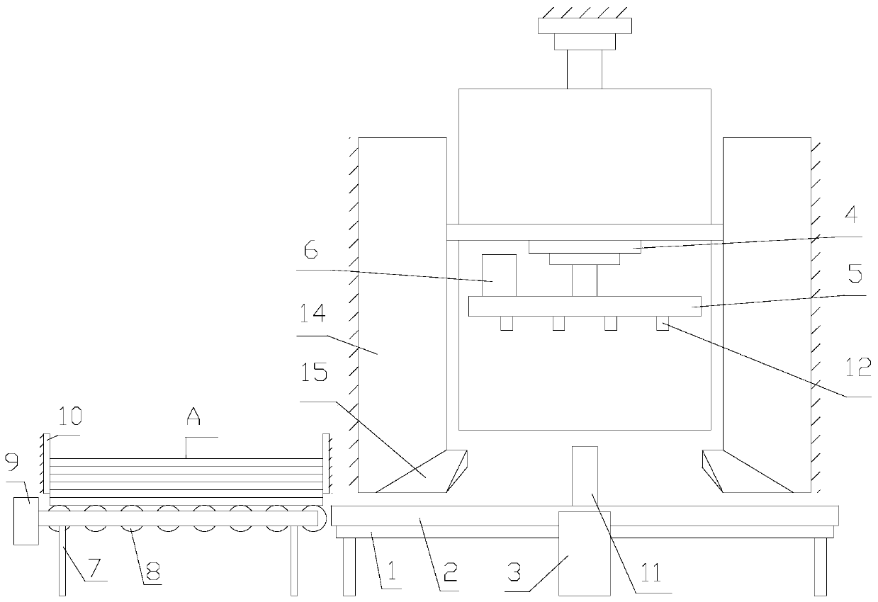 A device for spraying paint on door panels