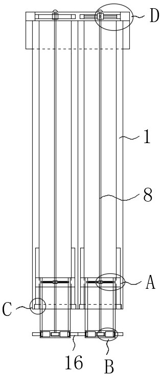 A pre-buried double-fluid grouting plugging structure for foundation pit