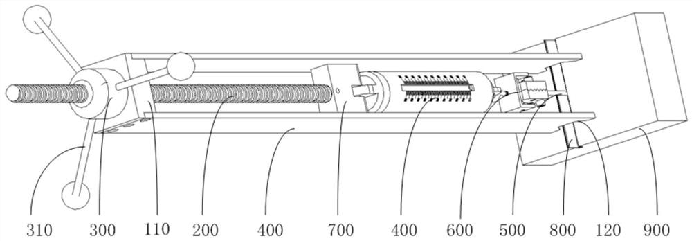 Steam turbine tooth tension test device