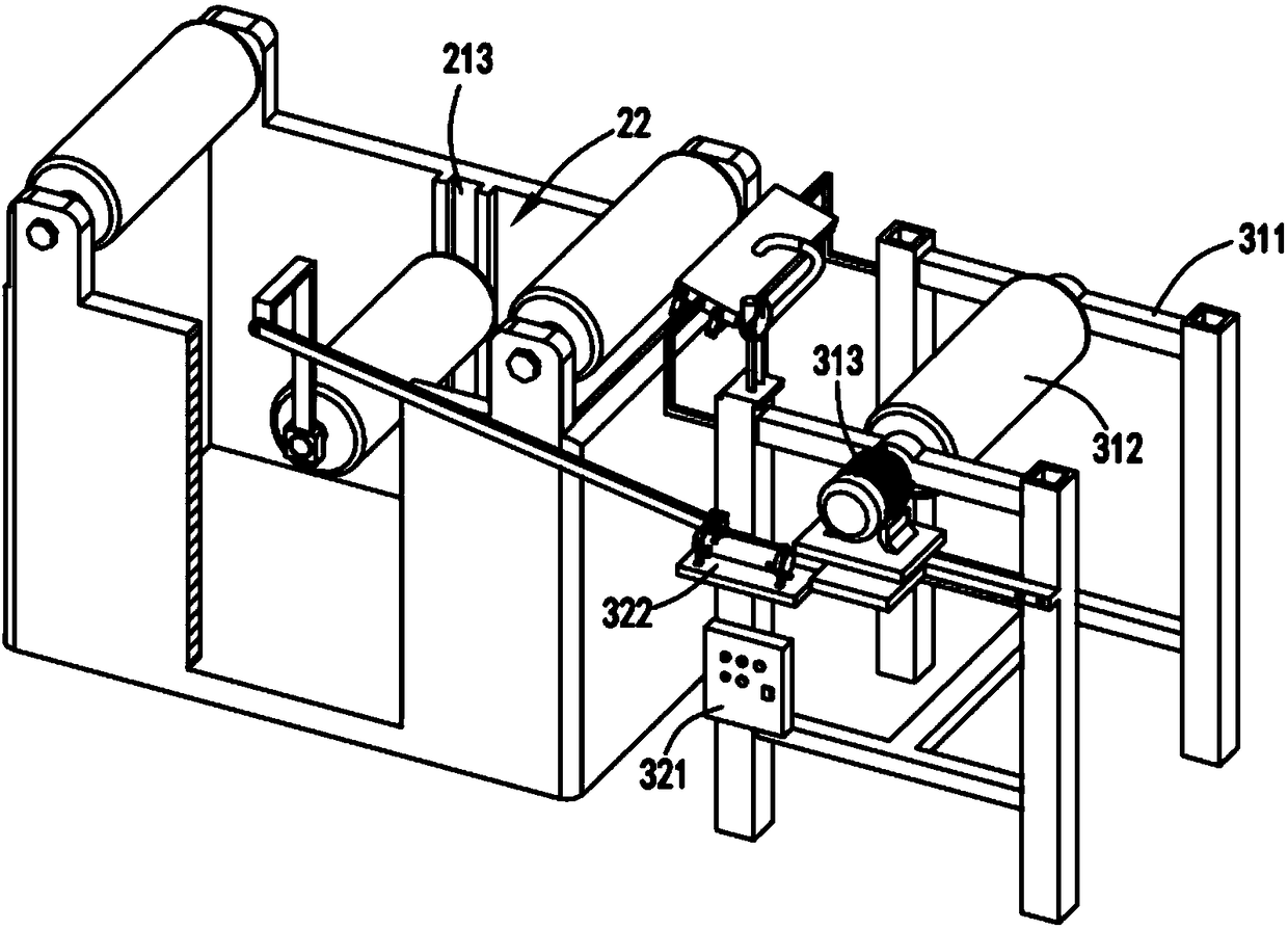 Tape-casting post-treatment system and technology for degradable matte film