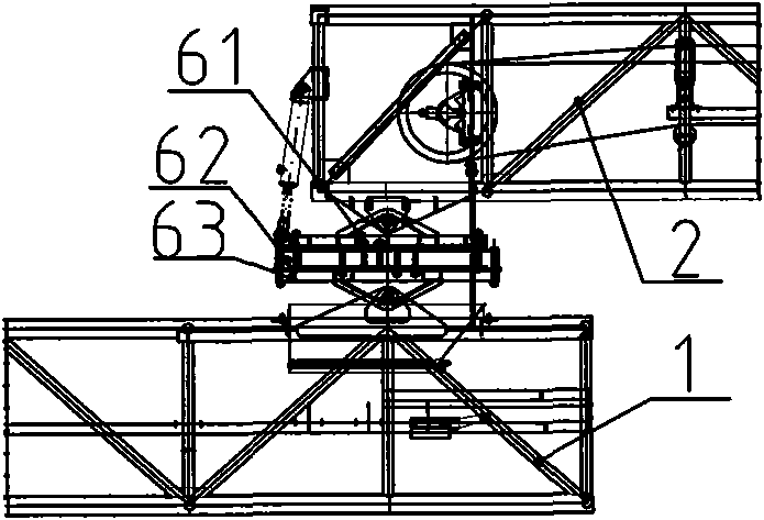 Method for conveying concrete in narrow space and device thereof