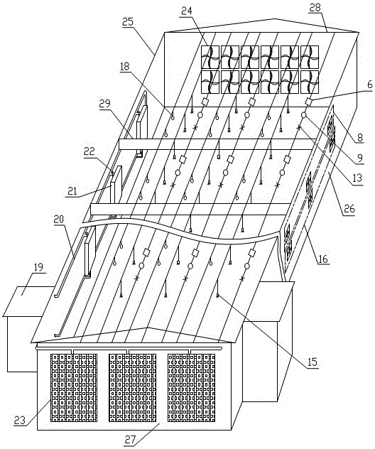 Layer incubation period intensive control system and control method