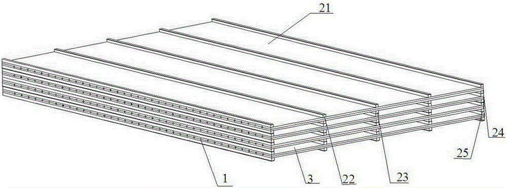 Plate type heat exchanger with gas phase and liquid phase heat exchange and resistance to high pressure