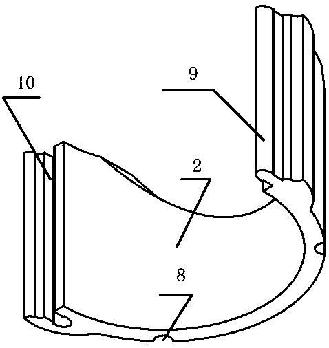 Protecting method for water heating entrance valve