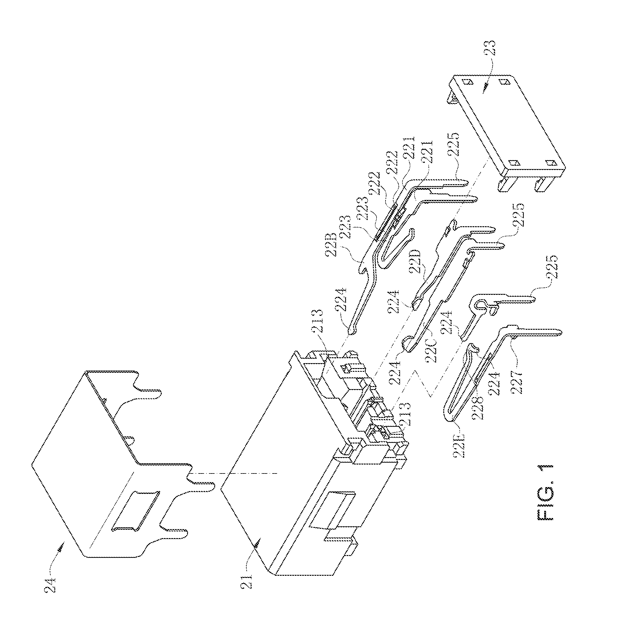 Receptacle connector