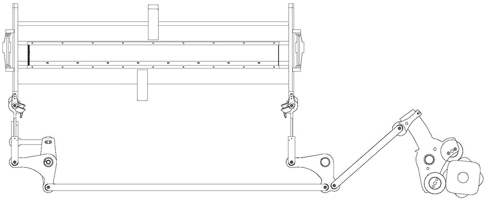 A weaving shedding device for a loom