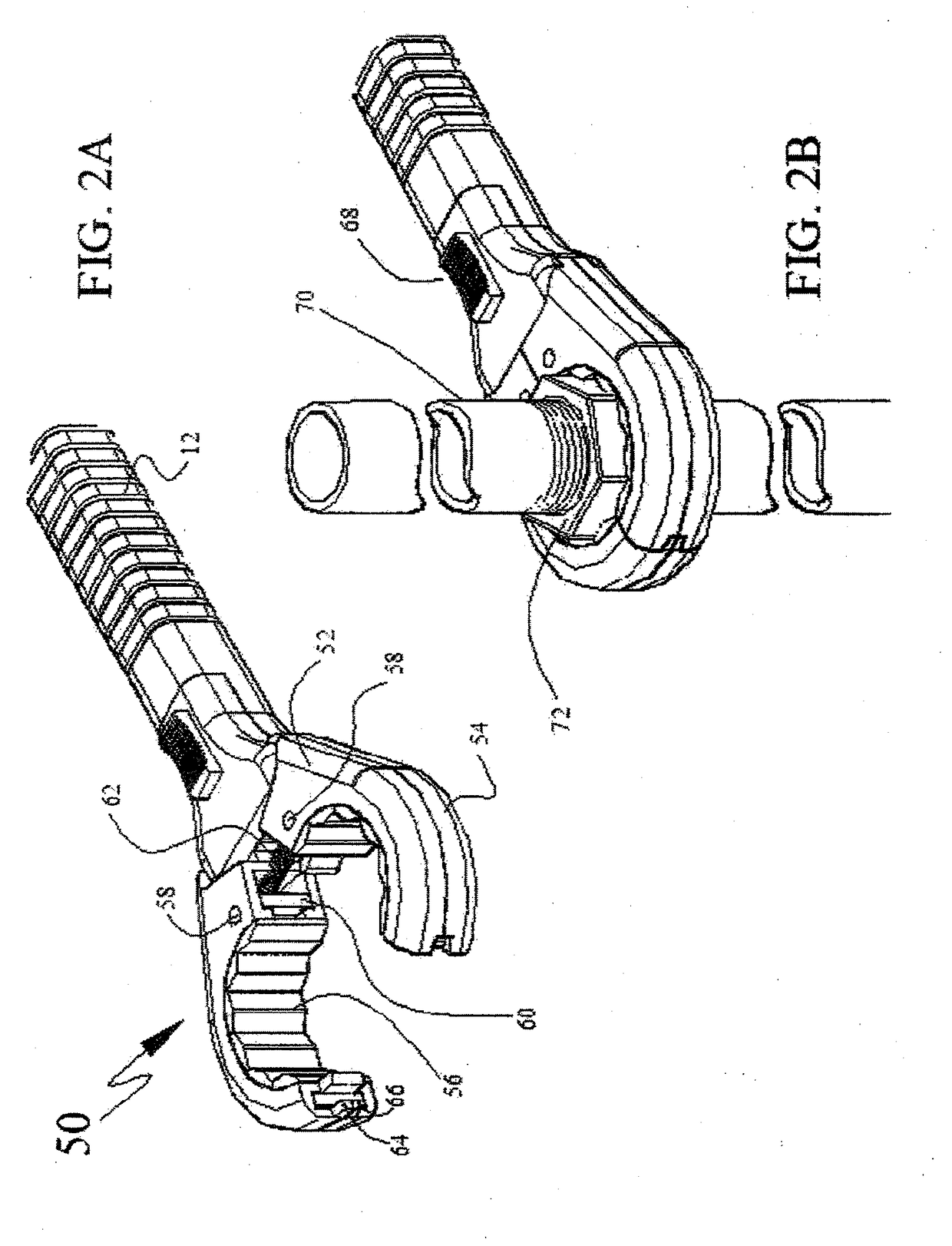 Clamping ratchet wrench