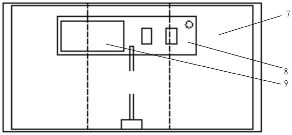 A kind of material water separation device and method