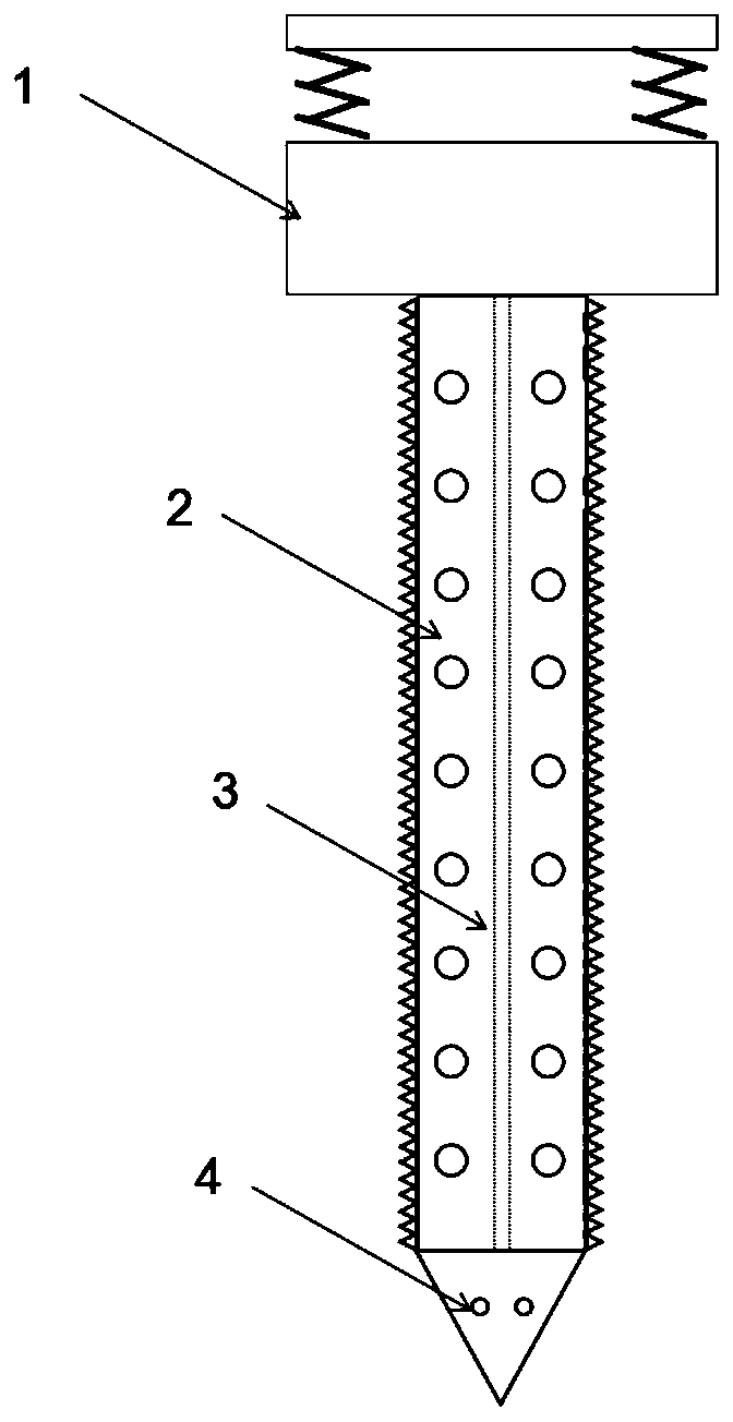 Construction method for precast pile composite foundation, applied to elimination of loess collapsibility