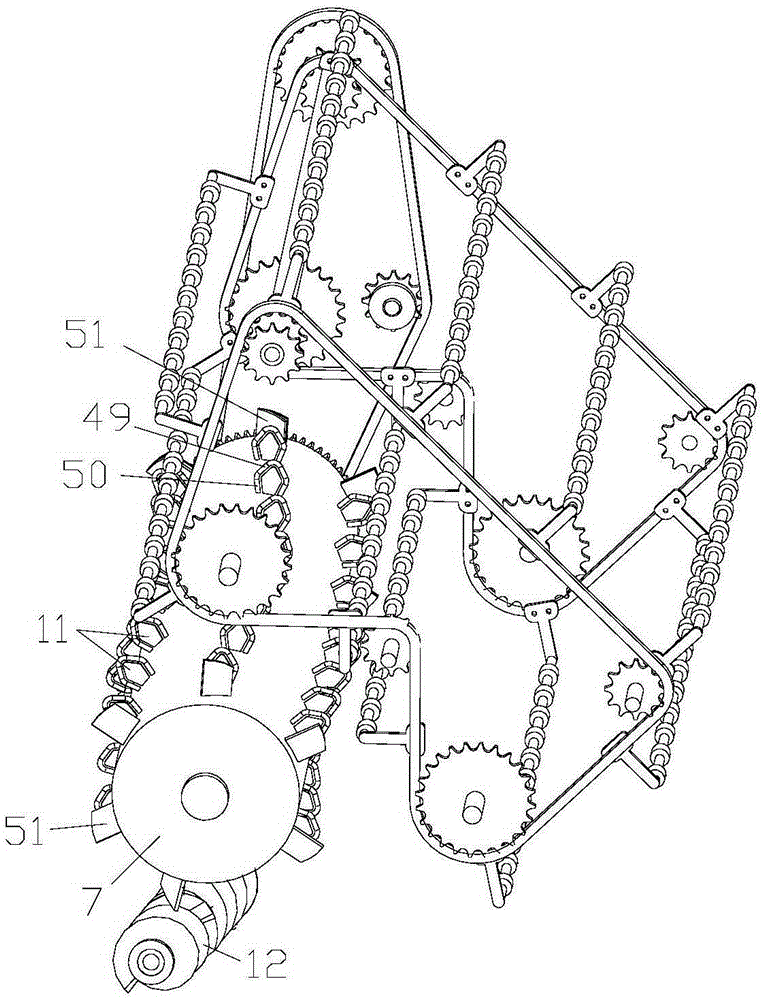 Self-propelled stalk-twisting integrated harvester carrying out threshing before stalk cutting