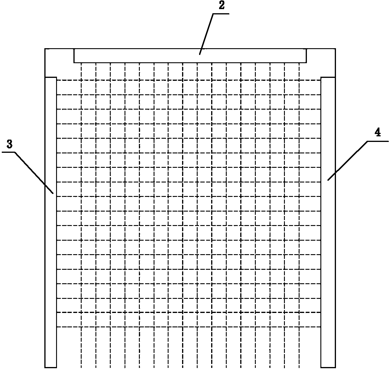 Infrared light curtain machine for contour recognition and article contour recognition system and method thereof