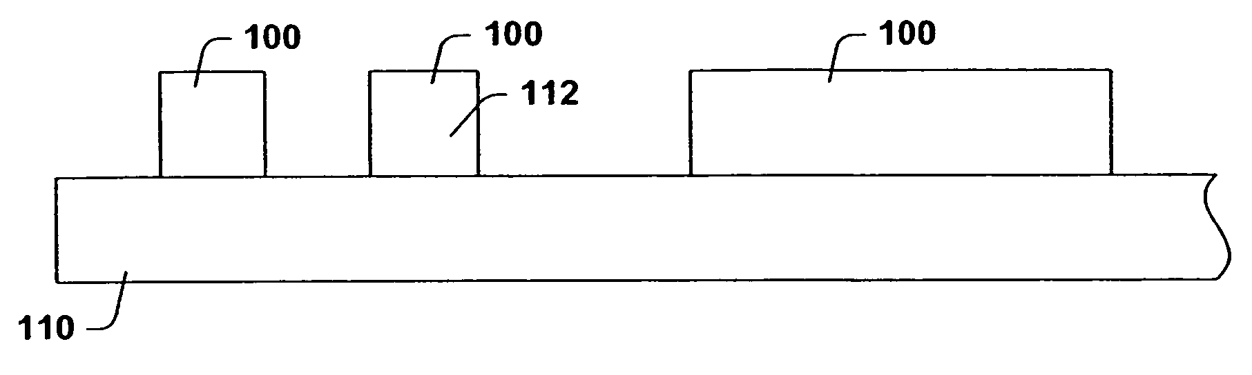 Inverse resist coating process