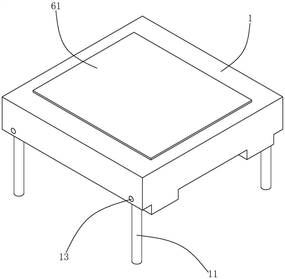 A box-panel building roof that is convenient for stable installation