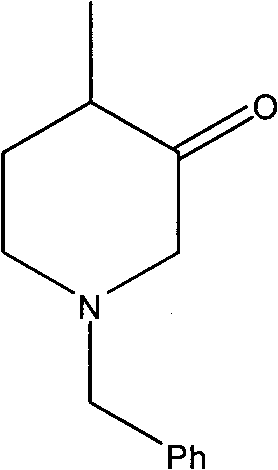 The synthetic method of n-benzyl-4-methyl-3-piperidone