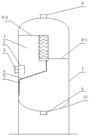 Defogging device for double-hook waved plate