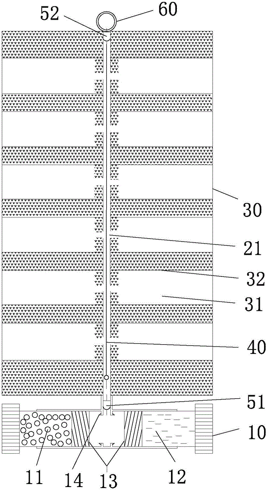 An environmentally-protection firecracker and an exploding method