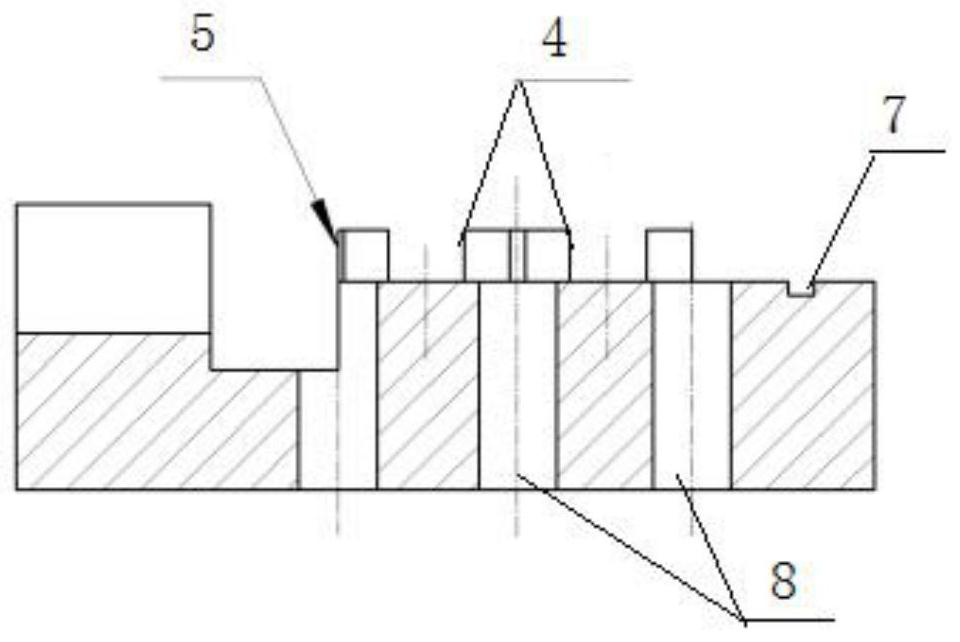 Laser welding tooling and welding method for titanium pump core assembly