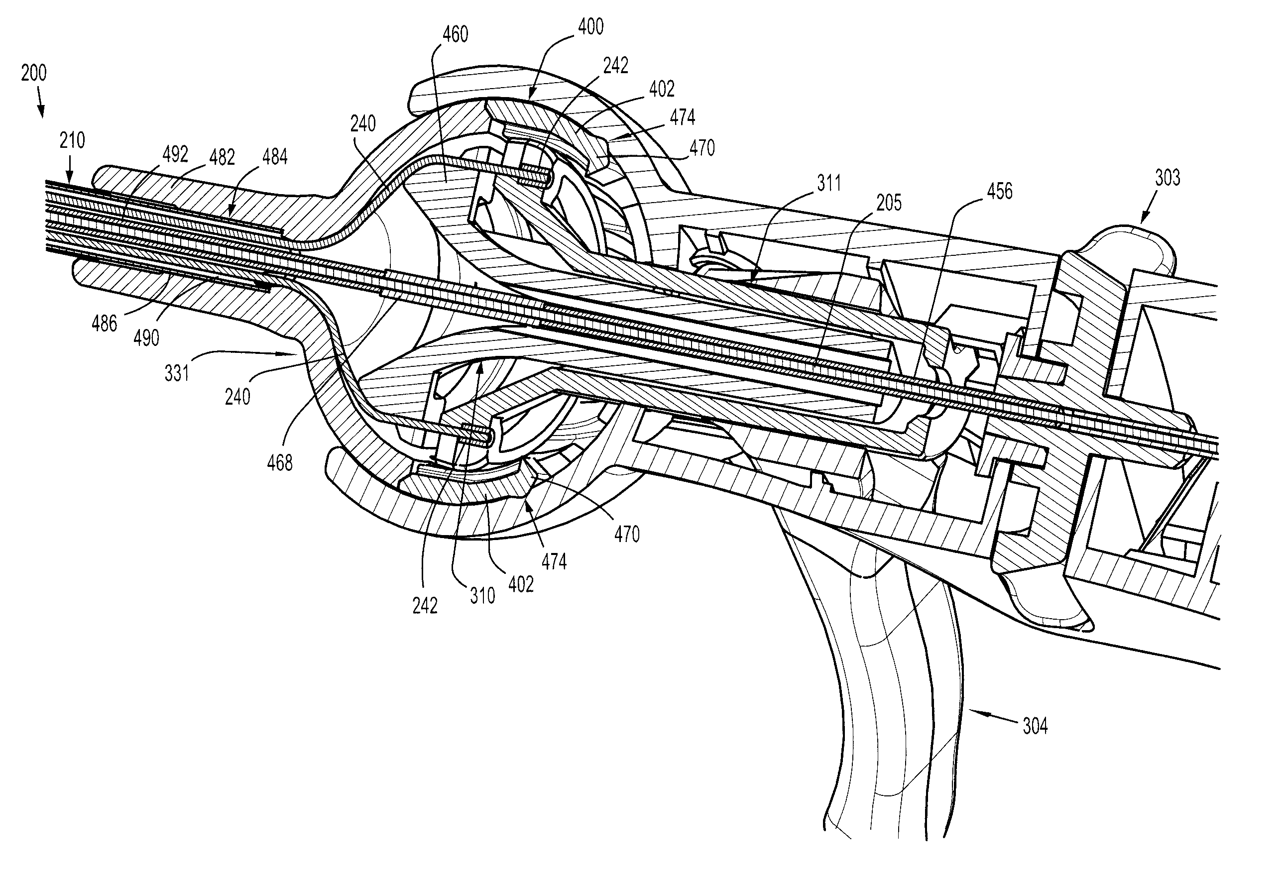 Articulating surgical device