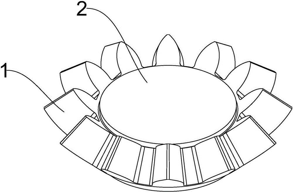 Self-lubricating bevel gear provided with oil storage cavity