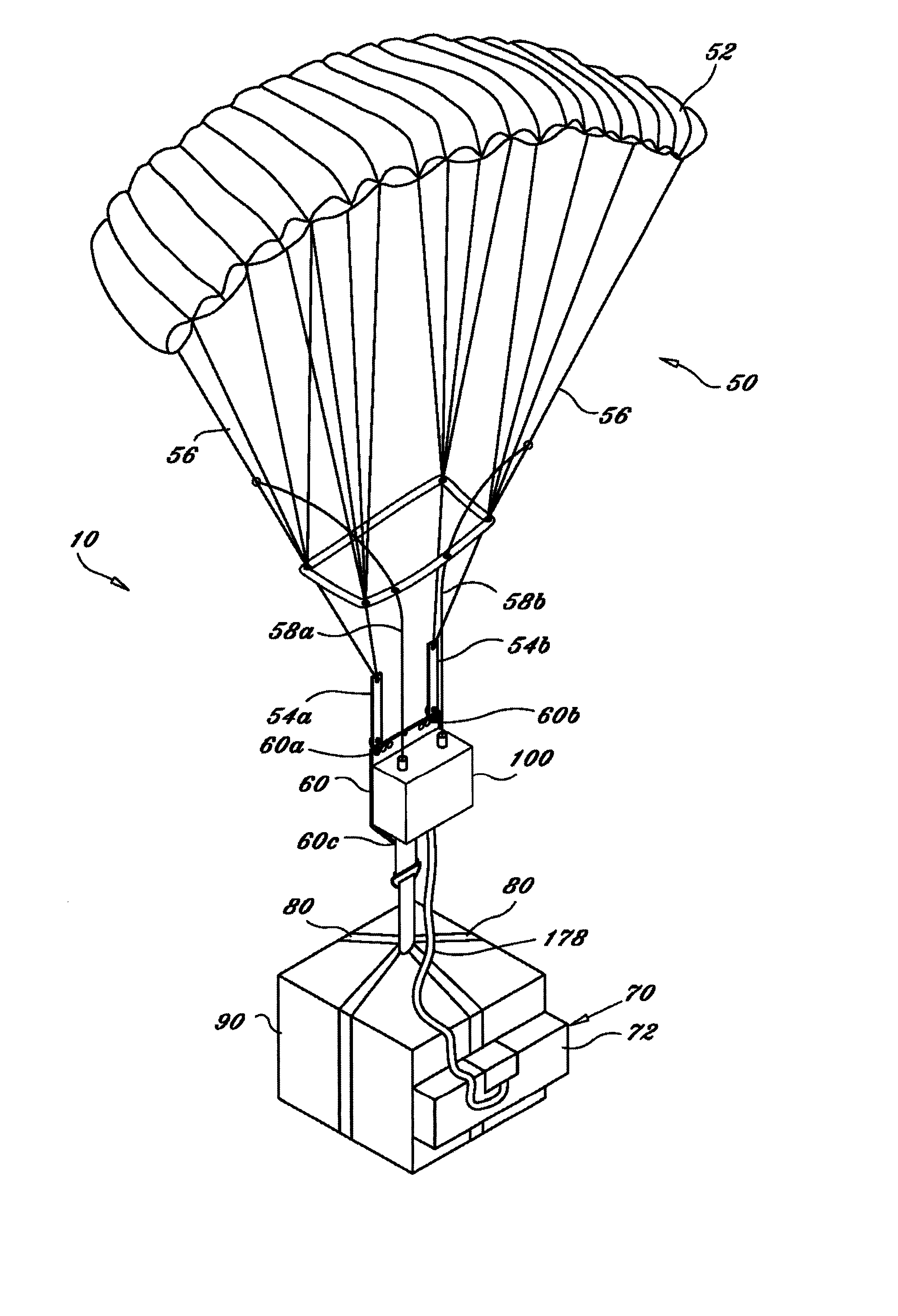 Aerial delivery device