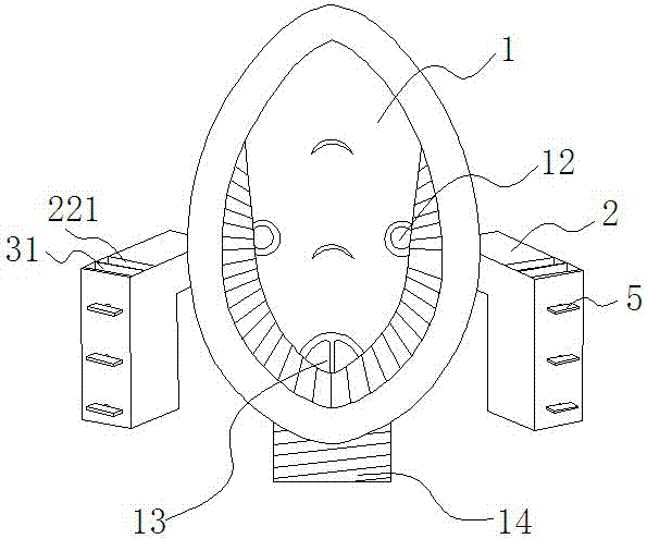 A liquid carrier respirator