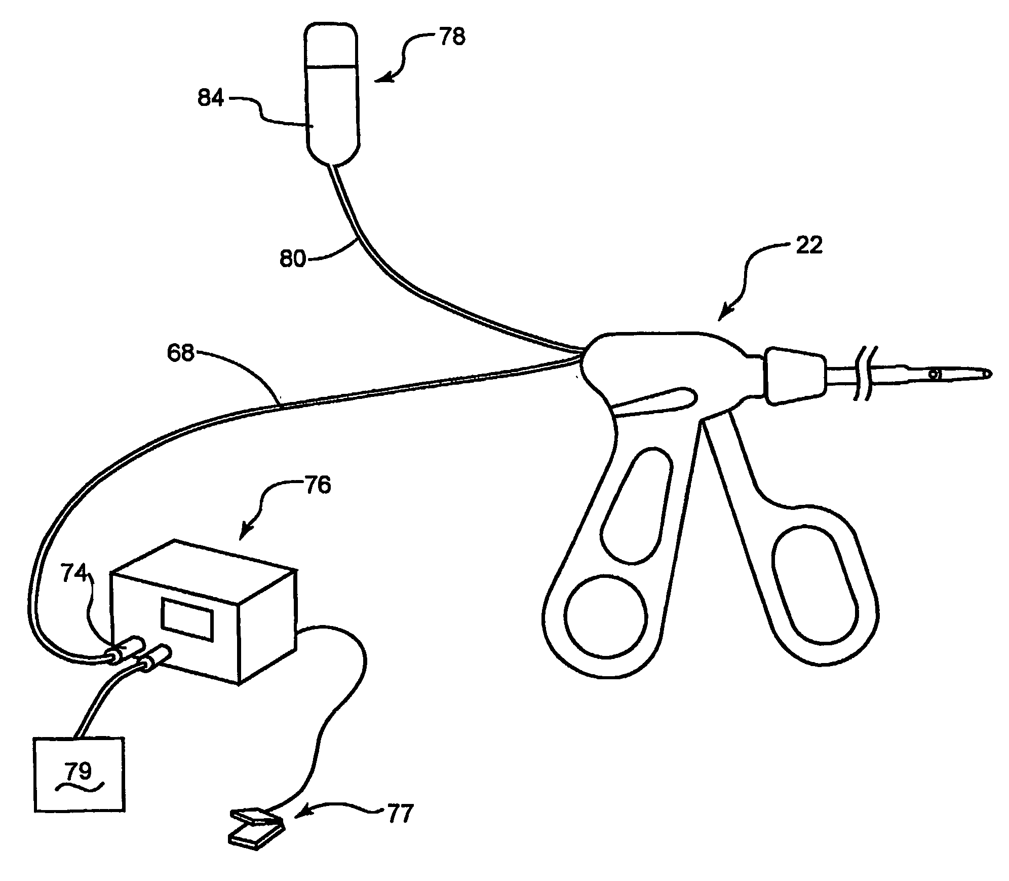 Fluid-assisted electrosurgical scissors and methods