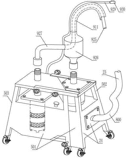 Telegraph-pole centering device of electric power system