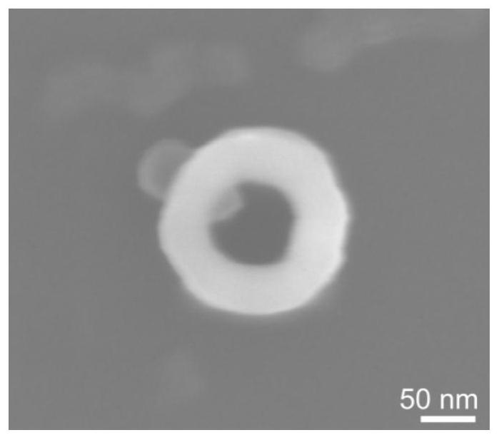 Nano-bracelet ferric oxide/graphene quantum dot/stannic oxide core-shell structure composite material, preparation method thereof, and battery application of same