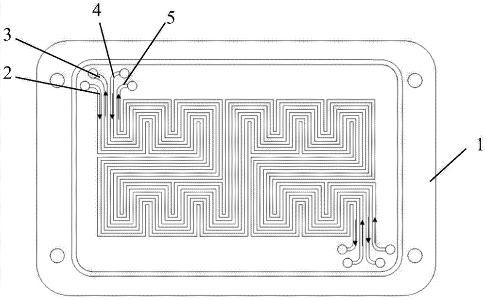 A cooling system with enhanced heat transfer and effective maintenance of stack temperature uniformity