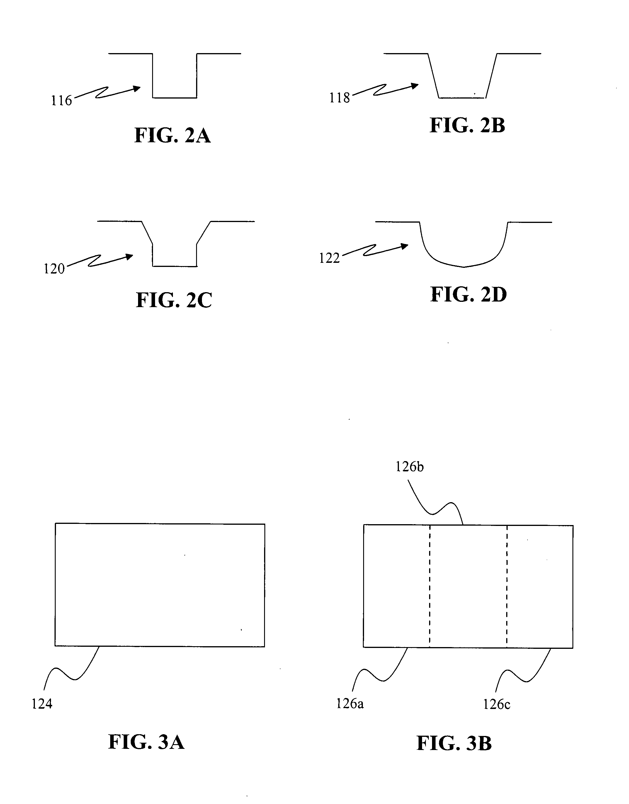 Patterned printing plates and processes for printing electrical elements