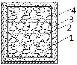 Anticorrosion method for improving anticorrosion effect and fixing rigid polyvinyl chloride plate through fusible interlining