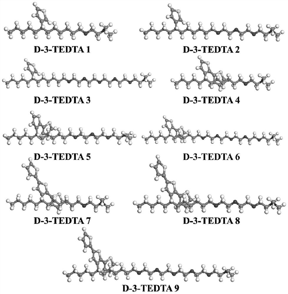 Simulation method for performance research of CO2 intelligent response type temperature-resistant and salt-resistant tertiary amine foam system