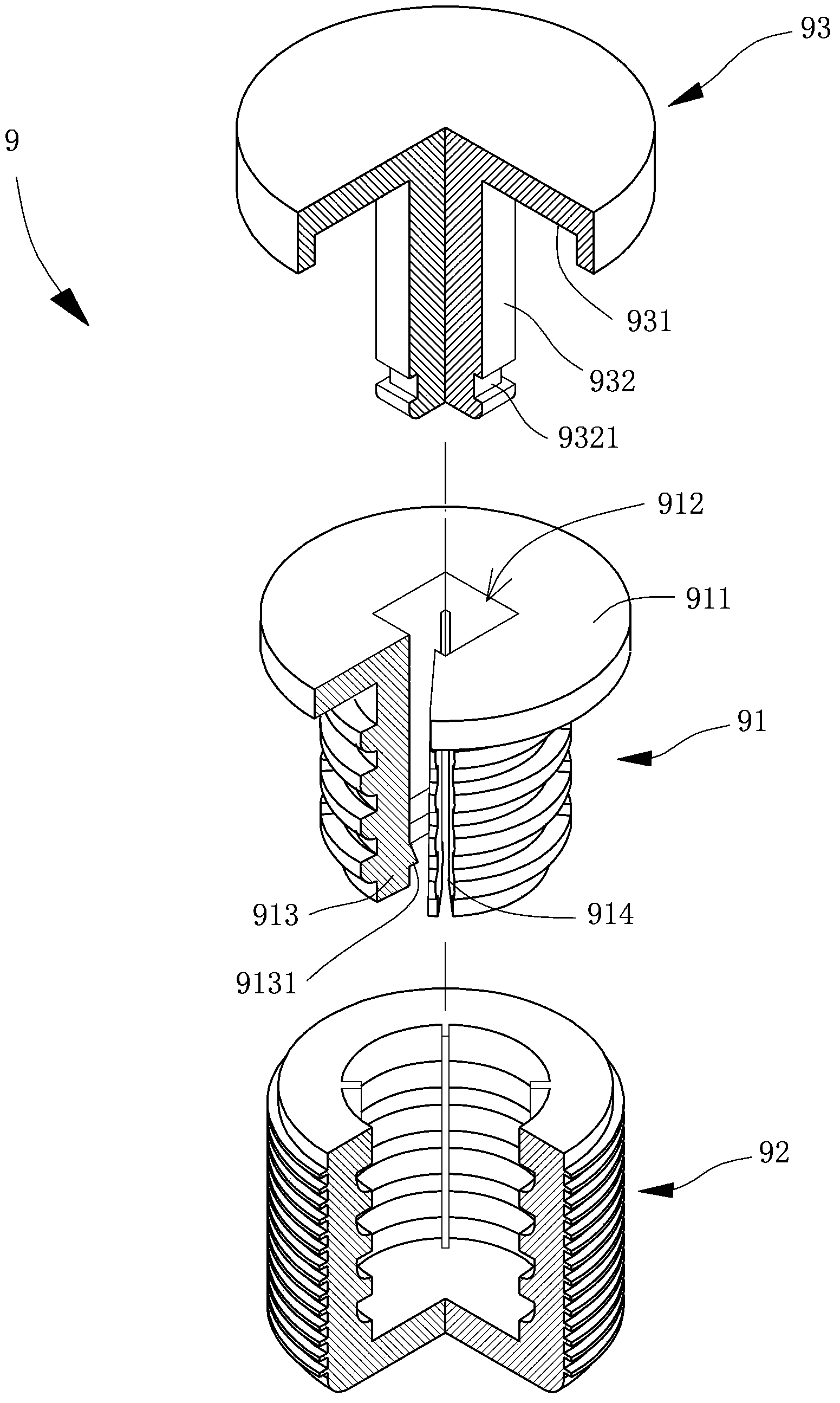 Buckle type container plug