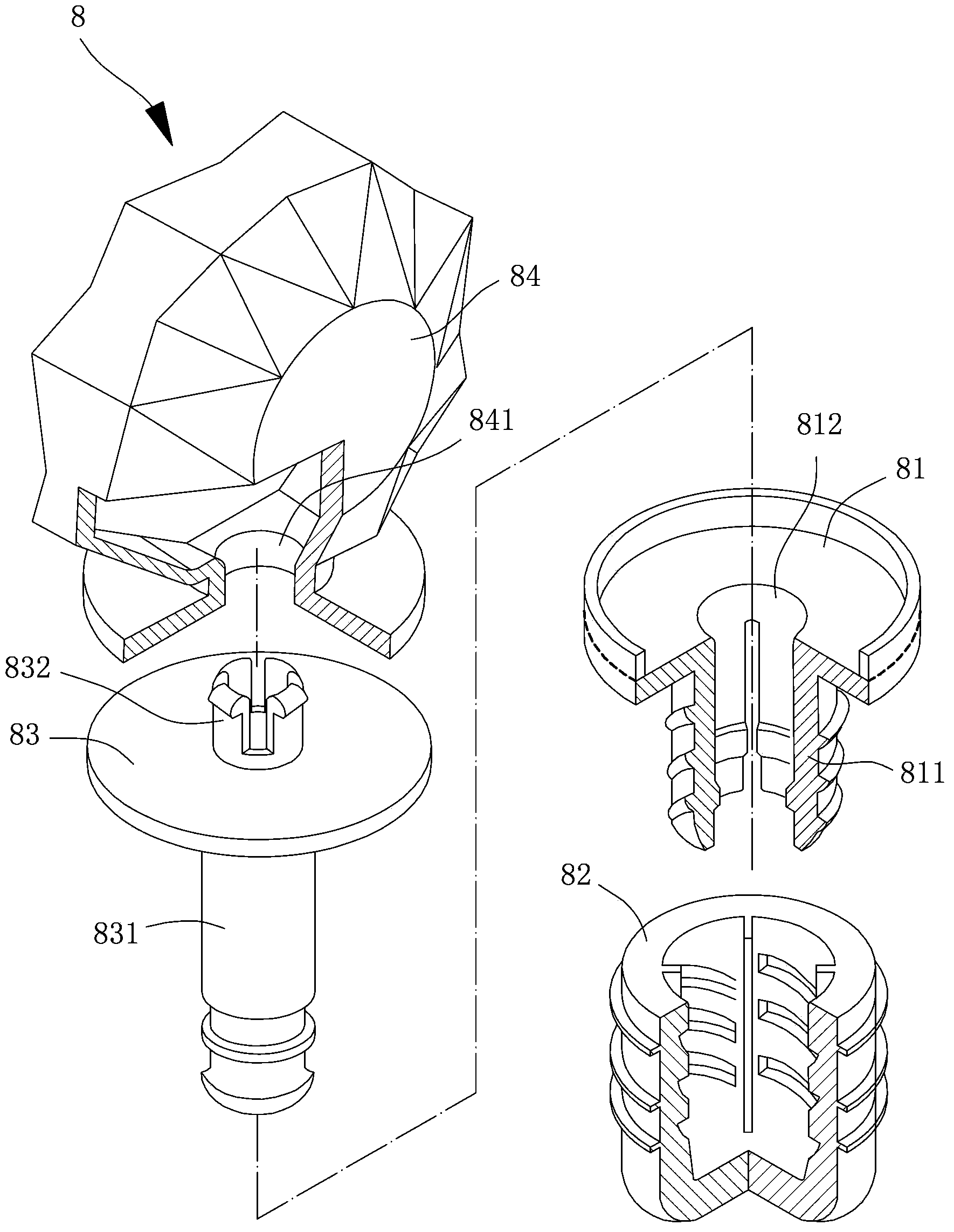 Buckle type container plug