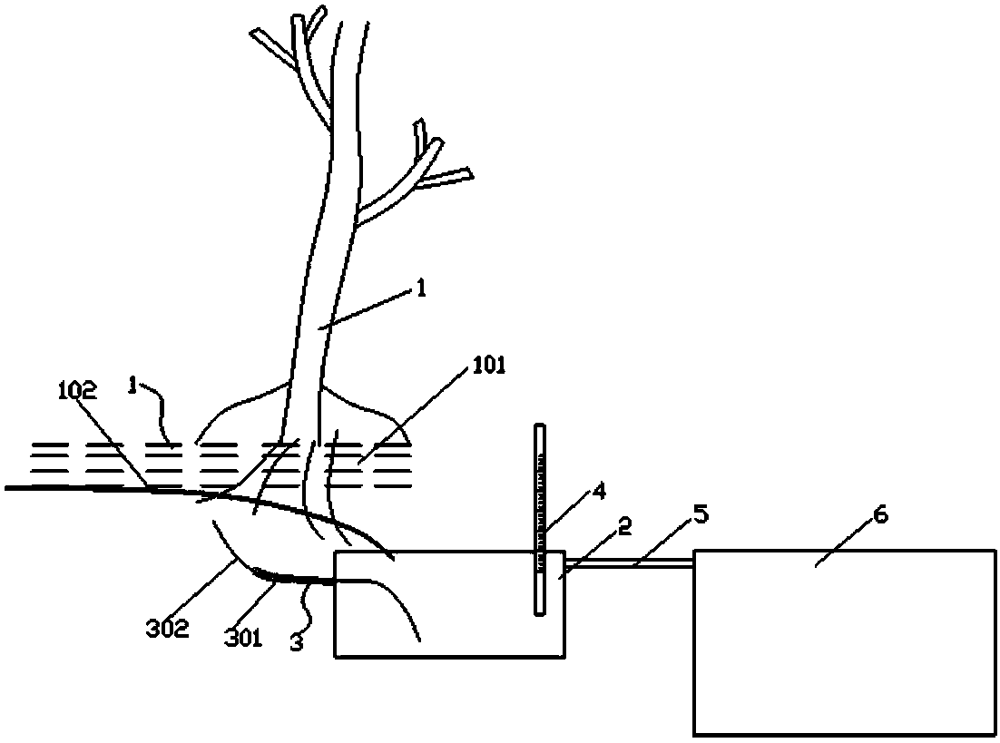 Water control and fruit cracking prevention apparatus for fruit trees and working method thereof