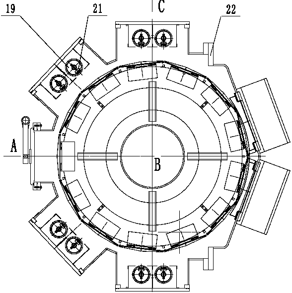 A kind of magnetron sputtering optical coating equipment and coating method