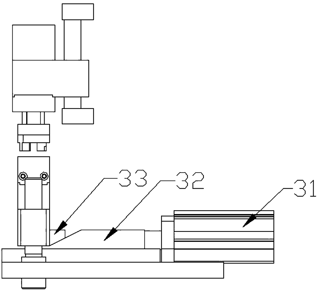 Junction box copper sheet punching machine for an assembly line