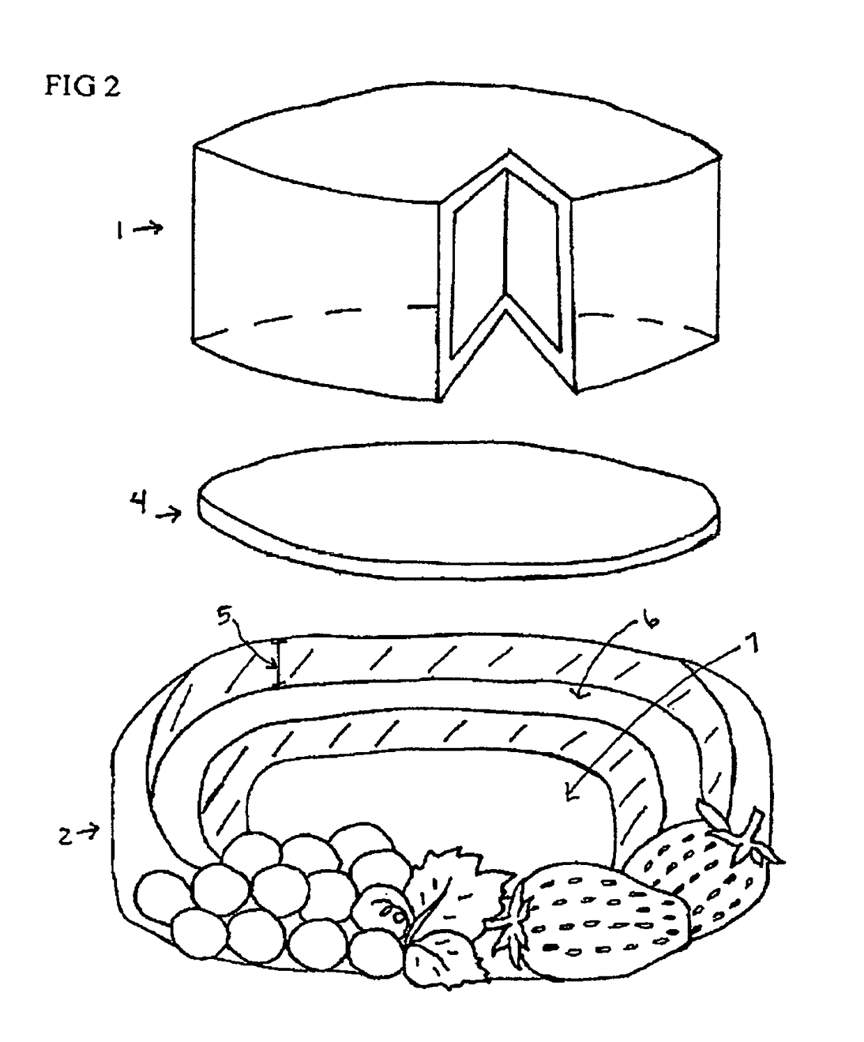 Representative, contaminant and temperature protective food cover set