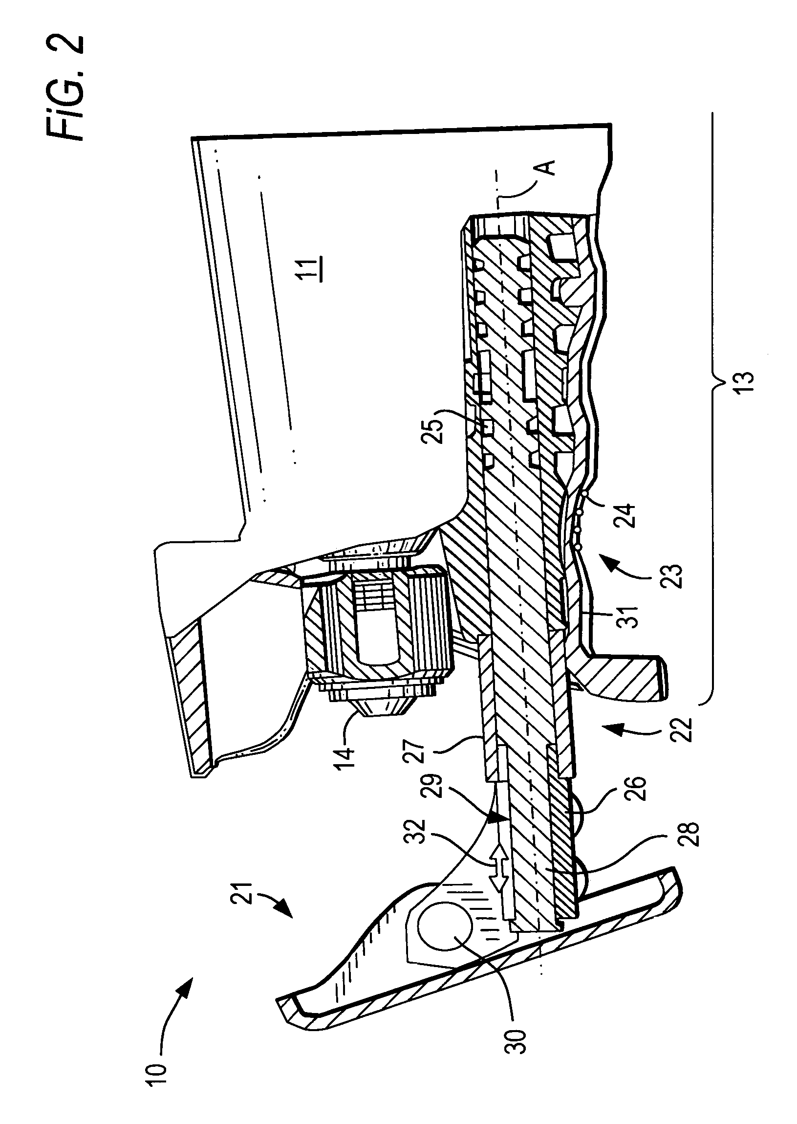Motor-driven saber saw with guide device