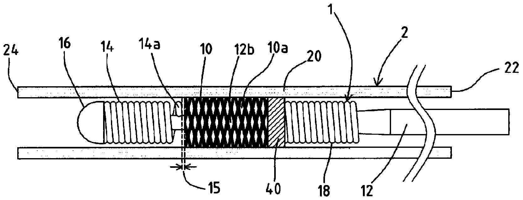 Pusher guidewire