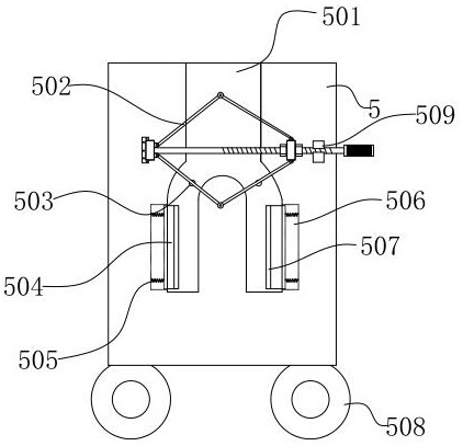 A wrench multi-group grinding machine for hardware production and preparation