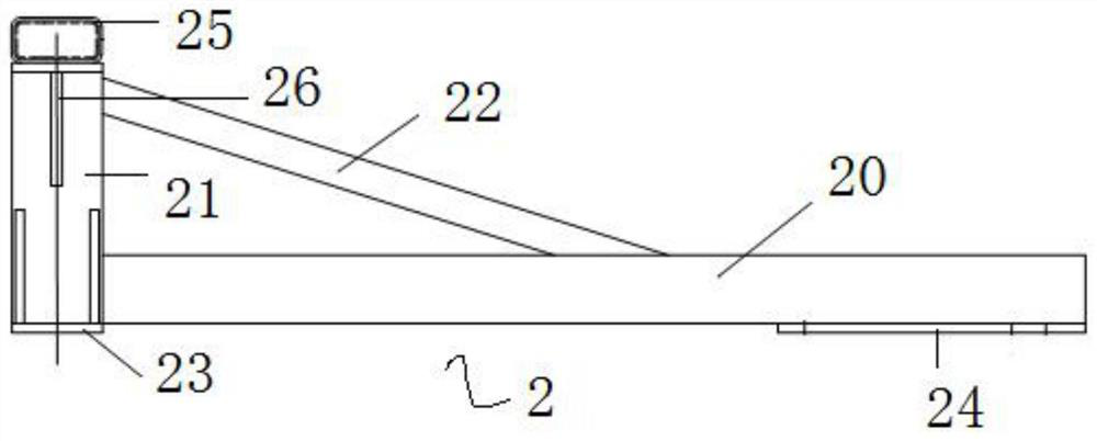 A positioning welding tool for generator base